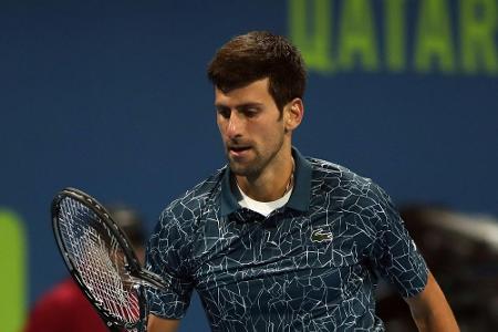Djokovic scheitert im Doha-Halbfinale an Bautista Agut