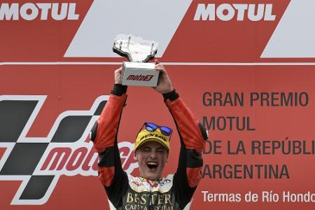 Moto3: Masia holt in Argentinien ersten Grand-Prix-Sieg