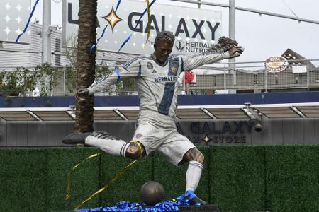 Hässliche Statue: Beckham böse reingelegt