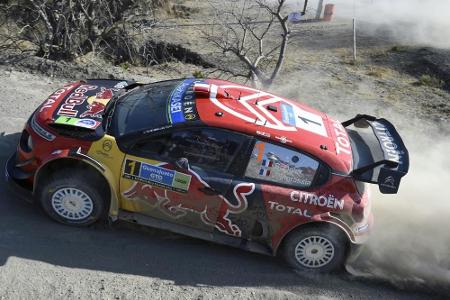 Rallye Mexiko: Weltmeister Ogier baut Führung aus