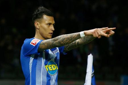 Hertha wieder mit Selke und Lazaro: 