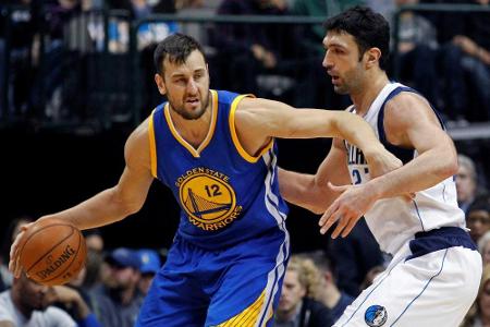 Bogut zurück bei den Warriors: 