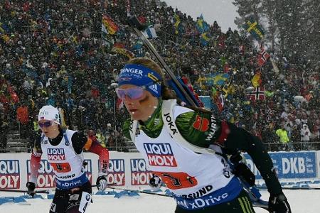 Deutsche Mixed-Staffel gewinnt WM-Silber hinter Norwegen