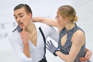 Eiskunstlauf-WM: Eistänzer Koch/Nüchtern erreichen Kürfinale als 17.