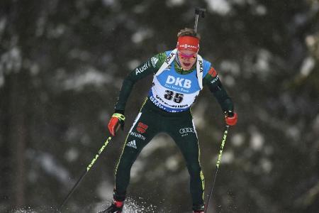 Biathleten verpassen Sprint-Podest - Bö stellt Fourcade-Rekord ein