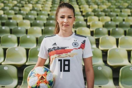 Erinnerung an 1989: WM-Heimtrikot der DFB-Frauen vorgestellt