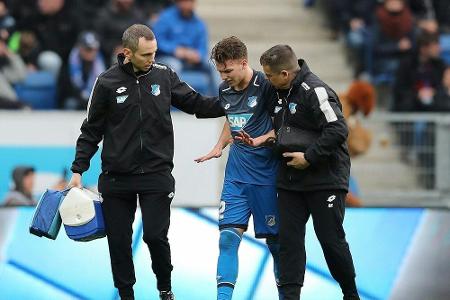 Hoffenheims Geiger fällt nach Leisten-OP aus