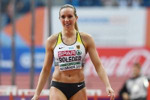 Roleder im Halbfinale über 60 m Hürden