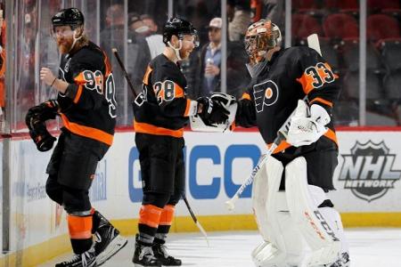 Achter Goalie im Einsatz: Flyers stellen NHL-Rekord auf