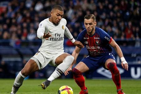 Doppelpack Mbappe: PSG müht sich in Caen zum Sieg