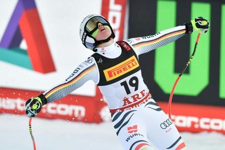 WM-Super-G: Rebensburg hauchdünn Vierte - Shiffrin holt erstes Gold