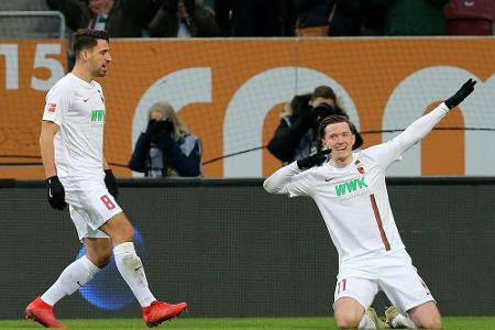 Augsburg dank Gregoritsch im Pokal-Viertelfinale