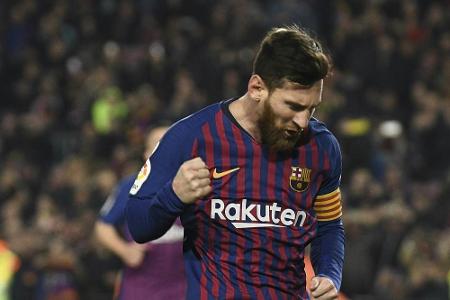 Messi führt Barca mit 50. Dreierpack zum Sieg - Real profitiert vom Videobeweis