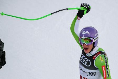 Abfahrt: Stuhec gewinnt WM-Gold, Vonn geht mit Bronze
