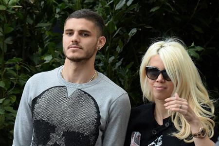 Inter: Auto von Icardis Frau von Stein getroffen