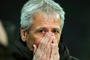 Dortmund ohne Trainer Favre auf der Bank