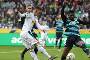 Heimserie gerissen: Gladbach verliert Boden auf den BVB
