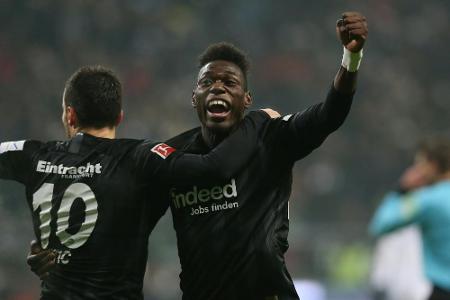 Frankfurt reißt Gladbach endgültig aus allen Titelträumen