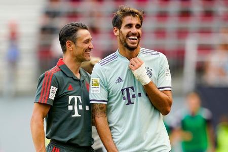 Javi Martínez sank im Achtelfinal-Hinspiel der Champions League gegen Liverpool (0:0) kurz vor Ende zu Boden. Ein Krampf? Tr...