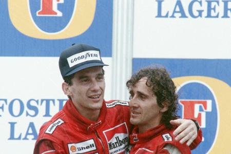 Prost über Rivale Senna: 