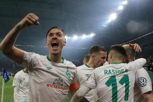 Dritter Saisonsieg gegen Schalke: Werder im Pokal-Halbfinale