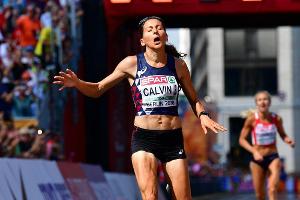 Marathon: Vize-Europameisterin Calvin wegen verweigerter Dopingkontrolle suspendiert