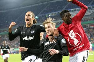 "Uns kann keiner schlagen": Leipzig träumt nach Sieg in Hamburg vom Pokalsieg