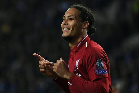 PFA-Wahl: Klopp-Schützling van Dijk Spieler des Jahres in England