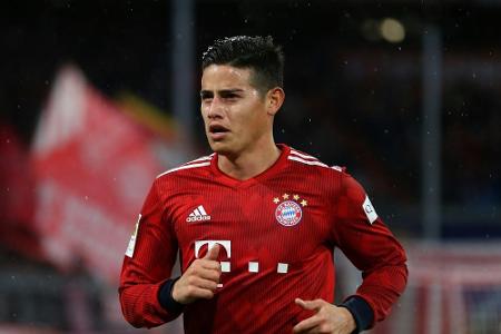 Trainingspause für Bayerns James