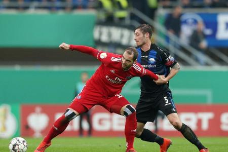 Lasogga schießt HSV mit Tor-Rekord ins Halbfinale