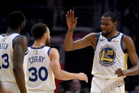 Überragender Durant führt Warriors ins Play-off-Viertelfinale