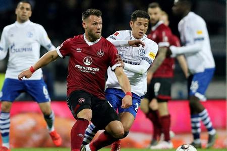 Behrens der Pechvogel: Remis zwischen Nürnberg und Schalke