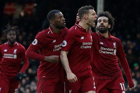 Liverpool wieder Tabellenführer, Arsenal und Manchester United patzen