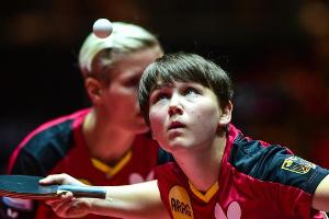 Tischtennis-Mixed Qiu/Mittelham im WM-Hauptfeld