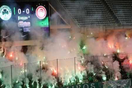 Nach Spielabbruch in Athen: Drei Punkte für Olympiakos am grünen Tisch