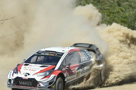 Tänak führt bei der Rallye Portugal