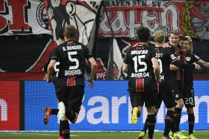 Sechs Treffer in der ersten Halbzeit: Leverkusen egalisiert Ligarekord