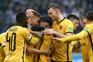 Dresden nach Sieg gegen St. Pauli vor Klassenerhalt