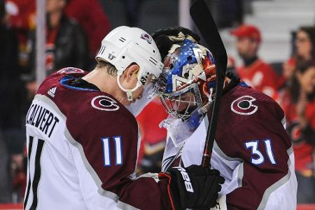 Grubauer gelingt erster Shutout - Colorado gleicht aus
