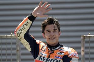 Vor Bayern-Kracher: MotoGP-Champ Marquez dreht Stadionrunde in Leipzig
