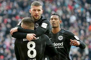 Trio der Saison: Luka Jovic, Ante Rebic, Sebastien Haller (Eintracht Frankfurt)