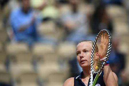 French Open: Mitfavoritin Bertens gibt auf
