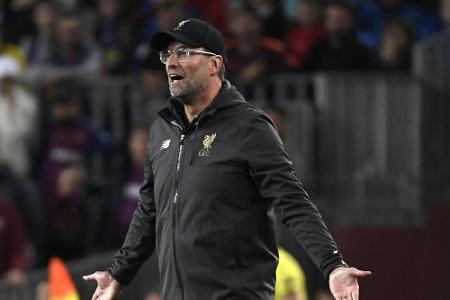 Nach 0:3 in Barcelona: Klopp hat kaum noch Hoffnung