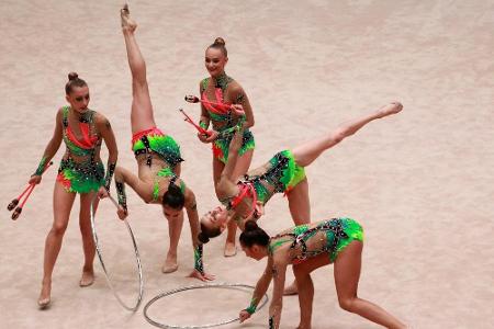 Massiver Wasserschaden: WM-Gymnastinnen suchen neue Trainingshallen