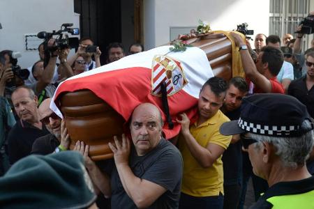 Verunglückter Reyes in Spanien beigesetzt