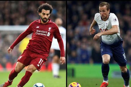 Kane startet bei den Spurs - Reds mit Offensiv-Trio um Salah