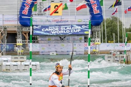 Slalom-Kanu: Aigner zum Weltcup-Auftakt Dritter - Sieg für Tasiadis