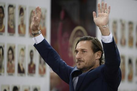 Medien: Auch Klub-Ikone Totti trennt sich von AS Rom
