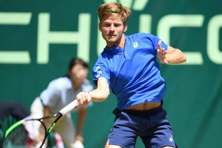 Zverev-Bezwinger Goffin erster Finalist in Halle