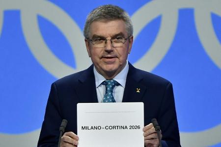 Mailand/Cortina d'Ampezzo richten Olympische Winterspiele 2026 aus